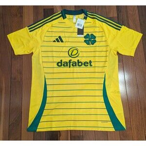 Adidas Celtic Of Glasgow Football Soccer 2024-25 Away Jersey Men's Large NWT